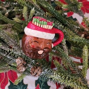 Mini Santa Mug with Matches and Striker